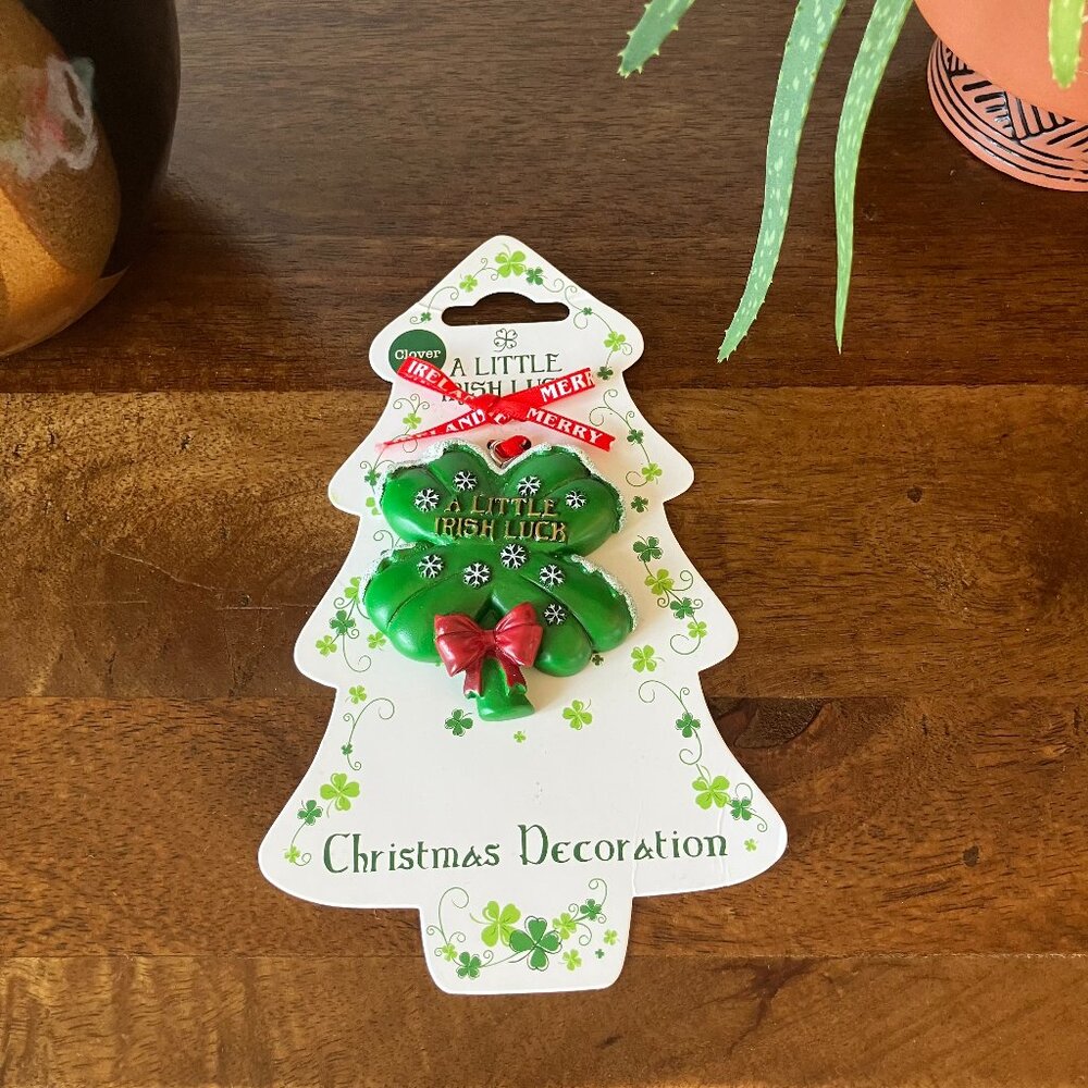 A Little Irish Luck Christmas Ornament Decoration